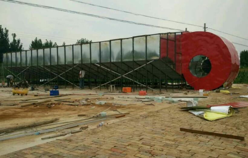 河北青縣糧食果蔬中藥材烘干機(jī)現(xiàn)場(chǎng)